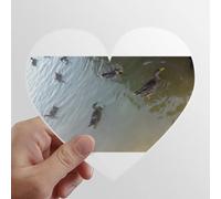 zerobrand Disperse Goose Heart Vinyl Sticker Luggage Graffiti Decal