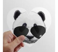 zerobrand Eye Destroys Face Momentum Heart Vinyl Sticker Luggage Graffiti Decal