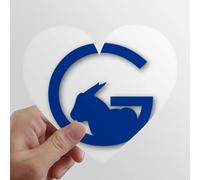 zerobrand Goats Watch Grassland Heart Vinyl Sticker Luggage Graffiti Decal