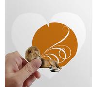 zerobrand Heart Vinyl Sticker Luggage Graffiti Decal