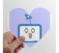 zerobrand Heart Vinyl Sticker Luggage Graffiti Decal