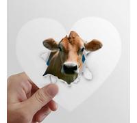 zerobrand Heart Vinyl Sticker Luggage Graffiti Decal