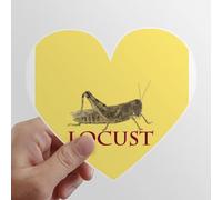 zerobrand Mare di Fur Seals Heart Vinyl Sticker Luggage Graffiti Decal