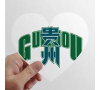 zerobrand Provincia di Guizhou Modeling Heart Vinyl Sticker Luggage Graffiti Decal