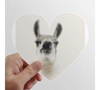 zerobrand Scarabeo delle Orecchie di Alpaca Heart Vinyl Sticker Luggage Graffiti Decal