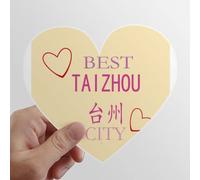 zerobrand Ten Center Taichou Sign Heart Vinyl Sticker Luggage Graffiti Decal