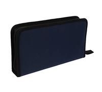 Zerodeko 1 Pc Borsa Porta Cd in Tessuto Oxford Archiviazione Cd Custodia Per Cd Borse Borsa Organizer Per Cd Per Uso Domestico Custodia Cd Contenitore Per Cd Blue Tessuto Non Tessuto