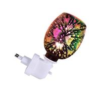 Zerodeko 1 Pc Lampada di Cera Lampada per Aromaterapia Luce Notturna 3D Lampada da Notte Plug-in della Stanza Decorazione della Lampada da Notte Domestica Nuova Luce Notturna Bicchiere