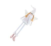 Zerodeko 1 Pc Ornamenti Ragazza Angelo Zia Peluche Natalizio Addobbi per L'Albero di Natale regalini Natalizi Christmas addobbo Natale Bambola Giocattolo Bambola di Natale Stoffa Rosa