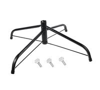 Zerodeko 1 Pc Treppiede in Ferro per Albero di Natale Finto Porta Albero Supporto per Albero di Natale Artificiale Supporto per Albero di Natale Finto Luce Dell'albero Green Ferro da Stiro