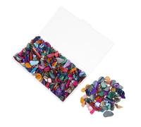 Zerodeko 1 Scatola Frammenti di Conchiglia Irregolari per Decorazione, Materiale Pratico e Versatile, Pezzi Unici per Vasi e Portapenne, Bellezza Naturale per Artigianato Fai da Te
