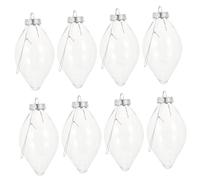 Zerodeko 1 Set Bottiglia di Caramelle Lampadina Palline di per Uso Alimentare Bottiglie Trasparenti A Forma di Bulbo Caramelle Gommose Gomma da Masticare L'animale Domestico 8 Pezzi