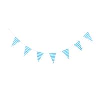 Zerodeko 1 set Festone Triangolare Poliestere per Festival Della Bandierine Decorazioni Uniche per Feste e Compleanni Riutilizzabile e Facile da Appendere per Interni Ed Esterni