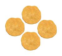 Zerodeko 1 Set Fossile Di Insetto Dei Soldi Plaything Educativo Adormento Del Tavolo Decorazione Giocattoli Per Arredamento Del Modello Insegnamento Degli Studenti Arancia 4 Pezzi
