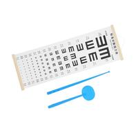 Zerodeko 1 set Schede Visive Test Acuità da Appendere Strumento per Controllo Della Facile Installazione e Monitoraggio