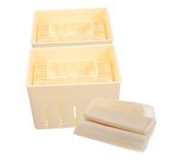 Zerodeko 1 Set Stampo per Tofu da Te con per Fresco Strumento Cucina Compatto e Facile da Usare per Tofu e Cagliata
