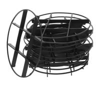 Zerodeko 10 Pezzi sotto Vaso per Piante da Esterno, Base Rialzata in Pp | Ventilazione Migliorata e Manutenzione Semplice, Isolamento Termico, Compatibile Vaso e Pianta