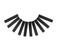 Zerodeko 10 Pezzi Supporto Magnetico Design Compatto e Stabile Ultra Sottile Pieghevole con Adesivo Trasparente per Utilizzo Quotidiano su Tavolo