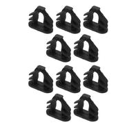 Zerodeko 10 tappi per pali da tendalino: adattatore per asta di supporto pieghevole - tappo di protezione per pali per tubi ovali da 1" - accessori per tettoie da esterno per patio, gazebo, tenda