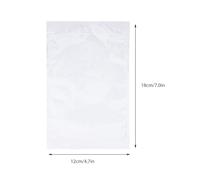 Zerodeko 100 Buste Trasparenti Autoadesive per Distinte di Imballaggio Spedizione 120X180Mm Buste per Etichette Adesive Protezione Documenti Spedizione per Piccole Imprese