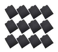 Zerodeko 100 Bustine per CD Dvd Nera Resistenti Strappo Design Multifunzionale Minimalista ed per Imballaggio e Conservazione Sicura