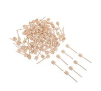 Zerodeko 100 Pezzi Bastoncino da Nido d Ape Mini 3 Pollici in Legno