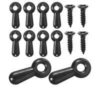 Zerodeko 100 Pezzi Clip di Supporto per Cornici in Ferro, Fibbia per Piastra Posteriore per Cornice Fotografica, Pulsante Girevole per Fissaggio Pannello Posteriore, Accessori per Cornici