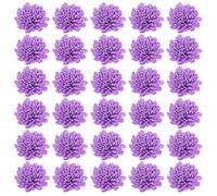 Zerodeko 100 Pezzi Fiori di Crisantemo in PE per Diffusore Aromi Rilascio Profumo per Aromaterapia Accessori Casa Porpora