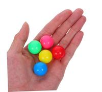 Zerodeko 100 Pezzi Sfere in Plastica Colorate per Stem Montessori Palline per Ordinamento e Educativo per Scuola e Laboratorio
