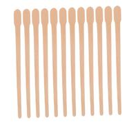 Zerodeko 1000 pezzi Bastoncini in Legno per Sopracciglia Naso e Corpo Spatole per Applicazione Cera Resistenti e Portatili per Depilazione Viso e Rimozione Naso
