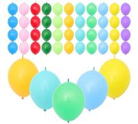 Zerodeko 100pezzi Palloncini Per Feste Di Compleanno e Matrimonio Decorazioni Colorate Per Eventi e Photo Booth Palloncini Resistente e Eleganti Per Ogni Occasione