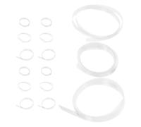 Zerodeko 15 Pezzi Copristeli per Occhiali in Eva Proprietà Termorestringenti, Supporti Auricolari Antiscivolo per Occhiali, Accessori Comodi per Uso Quotidiano e Attività All'aperto