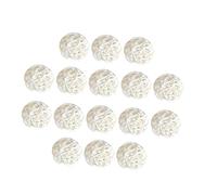 Zerodeko 15 Pezzi di Rattan Decorativo Vimini da 5 Cm per Artigianato Decorazioni A Forma di Vite Appese per Casa Ufficio Bar