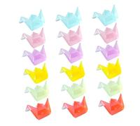 Zerodeko 18 Pollici Miniature Resin Origami Crane Figurines Luminous Glow in The Dark Tiny Decorations For Fairy Garden Aquarium Bonsai Diy