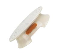 Zerodeko 1pezzi Piatto Rotante Per Torte Da Base Decorativa Plastica Con Scala e Superficie Antiscivolo Utensile Per Decorare Dolci e Torte Fatte Casa