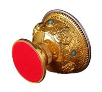 Zerodeko 1pezzi Retro Decorative Zinc Alloy Buddhist Water Offering Cup Temple Supply for Sacrifices and Home Décor