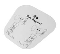 Zerodeko 1pezzi Supporto per Stivali Lunghi Trasparente Inserto Riutilizzabile per Mantenere la Forma Fermapiega Antipiega per Stivali Sopra Ginocchio Sostegno Resistente per Scarpe Alte