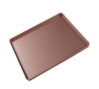 Zerodeko 1pezzi Teglia Antiaderente per Pane e Torte Carbonio per Forno Resistente e Pratica da Usare Riscaldamento Uniforme