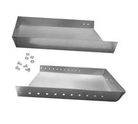 Zerodeko 1Set Vassoio Portacenere Regolabile Acciaio Per Caminetti Raccoglicenere Design Facile Adatto Diverse