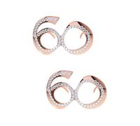 Zerodeko 2 Paia Occhiali per Compleanno Anni con Strass Accessorio Foto per Feste Occhiali Decorativi per Compleanni e Mascherate Design Unico Festeggiamenti e Foto Memorabili