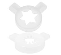 Zerodeko 2 Pezzi Accessori per Gelatiera Professionale Beccucci per Decorazione Gelato Facili da Installare per Creazioni Uniche e