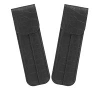 Zerodeko 2 Pezzi Borsa Portatile per Pinzette per Estensioni Custodia Compatta Organizzatore Strumenti e Manicure