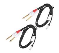 Zerodeko 2 pezzi Cavo Audio USB C Doppio in Nylon e Alluminio con Connettori Placcati Oro per Amplificatori Mixer e Dispositivi Audio Professionali Facile da Collegare Driver per Musicisti