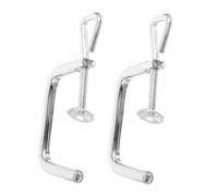 Zerodeko 2 Pezzi Clip Fissaggio per Macchina per Pasta Accessorio Necessario per Creazione Facile Pasta Compatibile con Macchine per Spaghetti e Trafilatrici