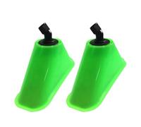 Zerodeko 2 Pezzi Copertura per Testina Irrigatrice Ventaglio, Spruzzatore | Forma a Corno e Ventaglio, per Irrigazione in Giardino, Plastica, Facile da Montare e Rimuovere