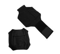 Zerodeko 2 Pezzi Fascia da Gamba Regolabile per Cellulare Nero Porta Smartphone Antiscivolo per Running Workout e Sport Supporto Sicuro per Uomo e Donna