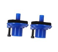 Zerodeko 2 pezzi Pad Supporto Hi-hat per Batteria Feltro e Plastica per Stabilità e Suono Accessori Percussioni Compatibili con Vari Modelli Drum
