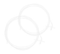 Zerodeko 2 Pezzi Prolunga Tubo Mastice Resistente 3 Metri per Pistola Calafataggio Schiuma Spray, Applicatore Sigillante Flessibile per Ristrutturazione e Edilizia