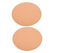 Zerodeko 2 Pezzi Sottovaso Rotondo in Sughero per Vaso, Supporto e | Colore Kaki, Materiale in Sughero , Riduce L’attrito, Adatto a Vaso e Fioriera