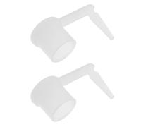 Zerodeko 2 Pezzi Tappo di Gomma per Viso, Sigillante Serbatoio Acqua, Funzionamento Silenzioso, Perfetto per Uso Casalingo e Salone
